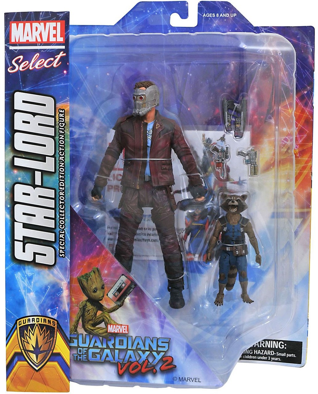 Marvel Select Guardians Star-Lord & Rocket Action Figure
